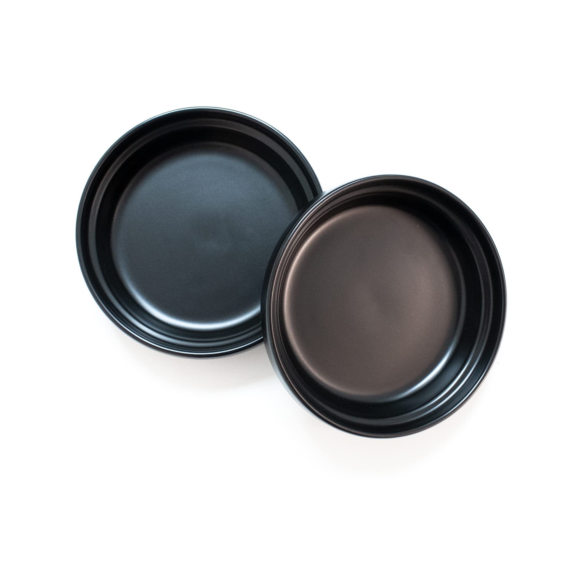 LucyBalu Bowl Porzellan Katzennapf 2er-Set – Kippsicher & Schnurrhaarfreundlich