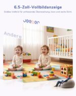 jeeber Babyphone 6.5" Touchscreen mit 4MP Kamera, 5X Zoom & App – Videoueberwachung – Bild 7