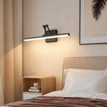 Sytmhoe 3CCT Spiegelleuchte 48,5 cm – 12W LED Badezimmerlampe mit Teleskoparm & 3 Farbtemperaturen – Bild 5