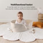 Baby Moses Korb aus Baumwollseil – Tragbares Babybett für Reisen & Zuhause – Bild 4