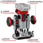 Einhell TP-RO 18 Set Li BL Akku-Oberfräse & Kantenfräse – Brushless 18V für Präzisionsarbeiten – Bild 5