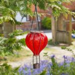 Festive Lights 44cm Heissluftballon Solar-Gartenleuchte – Warmweisse LED-Laterne für Aussen – Bild 6