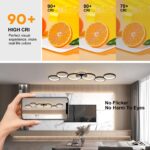 Liyabber LED Deckenleuchte 113cm Dimmbar – Smart-Steuerung für Wohnzimmer & Schlafzimmer – Bild 7