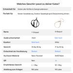 BuddyArmor Y-Form Katzengeschirr Ausbruchsicher – Gepolstertes Softgeschirr für kleine bis grosse Katzen – Bild 7