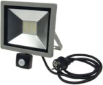 ChiliTec LED-Aussenstrahler 30W mit Bewegungsmelder – 2960 Lumen, IP44 Wetterfest