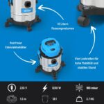 Güde Nass-Trockensauger GNTS 12L – 1200 W Allrounder für Haushalt & Werkstatt – Bild 3