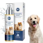 PETCLEAR Entfilzungsspray 80 ml – Schonende Fellpflege mit Zitronengrasöl für Hunde & Katzen