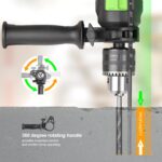 GALAX PRO 600W Schlagbohrmaschine – 3-in-1 Bohrer für Beton, Metall & Holz – Bild 8