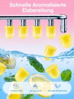 FOHERE Eiswürfelmaschine – Aromatisierte Bullet-Eiskristalle in 5 Minuten für Küche & Camping – Bild 6