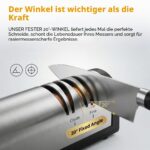 Flechazo Elektrischer Messerschärfer mit USB-C – Tragbar für Grobe & Feine Klingen – Bild 6