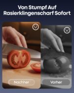 Anylot Elektrischer Messerschärfer 3-Stufen mit 20° Winkelführung – Profi-Schärfsystem für Kochmesser – Bild 4