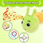 Herenear Musikspielzeug Raupe mit Chenille – Lernspielzeug & Wachstumsmesser für Babys ab 6 Monaten – Bild 2