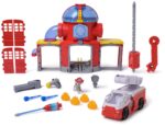 PAW PATROL Fire Rescue Feuerwehr-Station 38 cm mit Marshall & Wasserkanone – Bild 3
