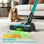 NYXAL Akku Staubsauger 50 KPa mit 500W Motor – 55 Min Laufzeit für Tierhaare & Hartböden – Bild 5