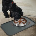 Feedoo Napfunterlage 59 x 35 cm – Rutschfeste Silikonmatte mit erhöhtem Rand für Hunde & Katzen – Bild 9