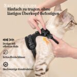 rabbitgoo Katzengeschirr S mit Leine – Ausbruchsicher & Reflektierend für Freigänger – Bild 4