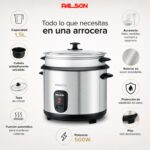 PALSON Risottomaker 750W – Multifunktionaler Reiskocher & Dampfgarer für Familie – Bild 4