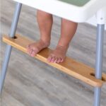 Bambus-Fusssstütze für IKEA Antilop Hochstuhl – Verstellbar & rutschsicher – Bild 3