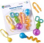 Learning Resources Helping Hands – 4-teiliges Feinmotorik Werkzeugset für Kinder ab 3 Jahren