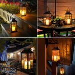 Joysing Solar Hängeleuchten 2er Set – Flackernde LED Laternen für Garten & Terrasse – Bild 3
