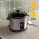Tristar Reiskocher 1,8 L – Vollautomatisch mit Warmhaltefunktion & Edelstahlgehäuse – Bild 3