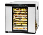 ROMMELSBACHER DA 1050 Dörrautomat – 1,6 m² Dörrfläche mit 10 Edelstahl-Tabletts