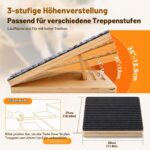 2er-Set Hunderampe mit rutschfestem Filz – Klappbar bis 45 kg für kleine & ältere Hunde – Bild 2