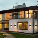 2er Set LED Wandleuchte mit Bewegungsmelder 12W – IP65 Aussen- & Innenleuchte KUKAK – Bild 7