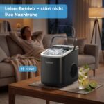 KeeGone Eiswürfelmaschine 1,2L – 9 Eiswürfel in 6 Min. für Küche, Büro & Bar – Bild 6