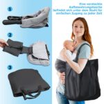 Herrselsam Faltbarer Tischsitz für Babys – Portable Sitzerhöhung für Tische 2-8.5cm – Bild 3