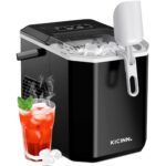 Kicinn Eiswürfelmaschine 12 kg/Tag – Kompakter Eisbereiter mit Selbstreinigung für Zuhause – Bild 9