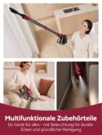 Vexilar C9 Stielstaubsauger mit Kabel – 70 kPa Saugkraft für Tierhaare & alle Bodenarten – Bild 7