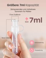 Nuliie Colostrum Collector Kit 7ml – BPA-freier Muttermilch Sammler für Neugeborene – Bild 2