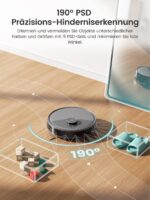 Lefant M3 Saugroboter mit Wischfunktion – 12000 Pa LiDAR Navigation für Haushalte – Bild 7