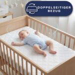 Totsy Baby Kindermatratze 70x140 cm – Atmungsaktiv & Reisefreundlich für Babybett – Bild 6