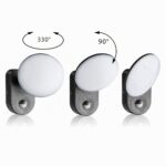 SEBSON LED Aussenleuchte mit Bewegungsmelder IP65 – 15W 1300lm schwenkbar – Bild 3