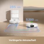 dreame D20 Pro Plus Saugroboter – 13.000 Pa Saugkraft mit DuoBrush & Wischfunktion – Bild 9