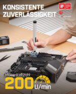 Fanttik E1 MAX Akkuschrauber mit 50er Bit-Set – Präzisions-Elektroschraubendreher für Elektronik – Bild 5