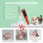 2er Set Tierhaarentferner – Wiederverwendbare Fusselrolle für Sofa, Teppich & Kleidung – Bild 5