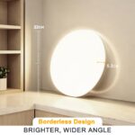 Swoieltr LED Deckenleuchte 36W 4500lm IP54 – Flache Deckenlampe für Bad, Küche & Wohnzimmer – Bild 5
