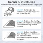 Baofum Rückabdeckung für Mikrochip-Futterautomaten – 2er Set Schutzhaube für Katzen – Bild 4