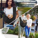 Pawaboo Hunde-Tragetasche für kleine Hunde – Freihändig mit Sicherheitsgurt & Wendelbares Design – Bild 6