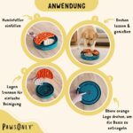 PawsOnly Intelligenz-Puzzle Futternapf – 3-lagiger Antischlingnapf mit Gehirntraining für Hunde – Bild 7