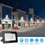 toobettp 100W LED Aussenstrahler 10000lm – IP66 Flutlicht Warmweiss für Garten & Hof – Bild 3