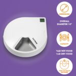 Cat Mate C500 Futterautomat mit 5 Näpfen & Digitaltimer – Automatische Fütterung für Katzen – Bild 10