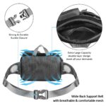 ETACCU Joggingleine mit Bauchgurt – Freihändige Hundeleine 124-180 cm für mittelgrosse & grosse Hunde – Bild 4