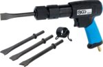 BGS 6240 Druckluft-Meißelhammer 3500 Schläge/min mit 6-tlg. Meißel-Satz
