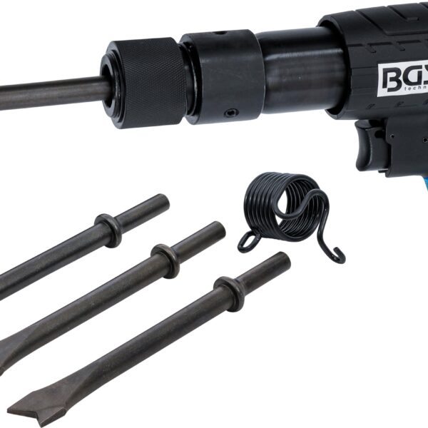 BGS 6240 Druckluft-Meißelhammer 3500 Schläge/min mit 6-tlg. Meißel-Satz