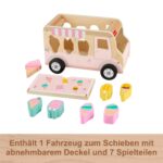 Fisher-Price Holz-Eiswagen Formensortierer – Motorik & Rollenspiel ab 18 Monaten – Bild 5