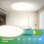 L5L3D LED Deckenleuchte Ø35cm – 4450lm, IP54 wasserfest, Energieklasse B für Küche & Bad – Bild 4